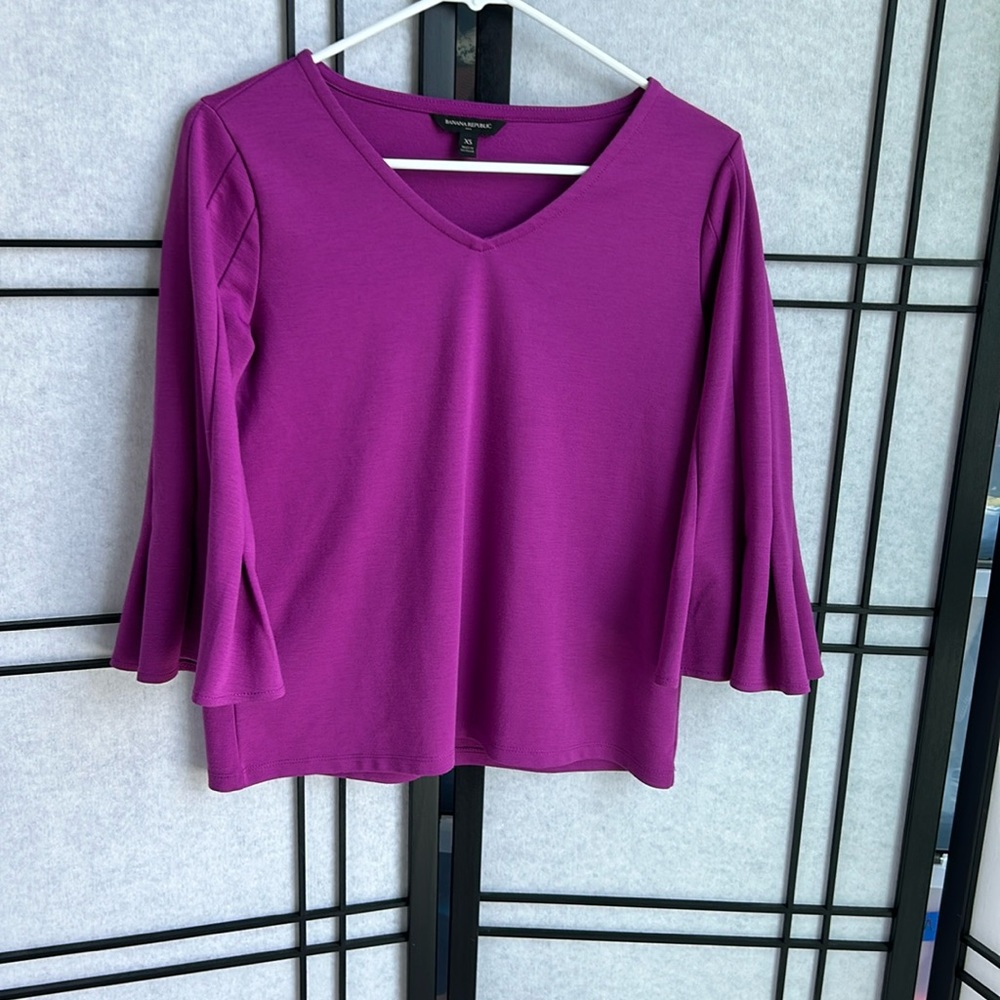 Banana Republic Magenta Top